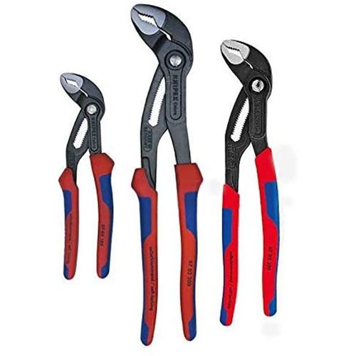 Knipex 3 pc Micro Pliers Wrench Set, 125, 150, and 180mm -   Inc