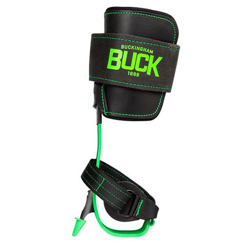 BuckLite™ Titanium Pole Climber Kit with Hook and Loop Foot Straps and  Magnetic Gaff Guards - TB94K1V-BL - Buckingham Manufacturing