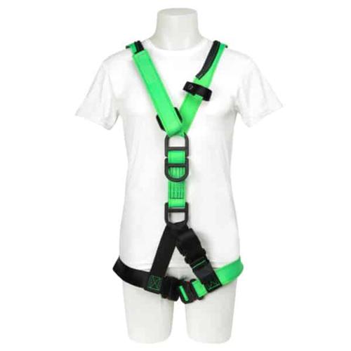 ADJUSTABLE IN-LINE 4 D-RING BODY BELT™ H-STYLE HARNESS COMBO - U68L7NQ16 -  Buckingham Manufacturing