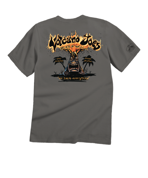 Volcano Joe's - Crater Dyed® Short Sleeve Crewneck T-Shirt