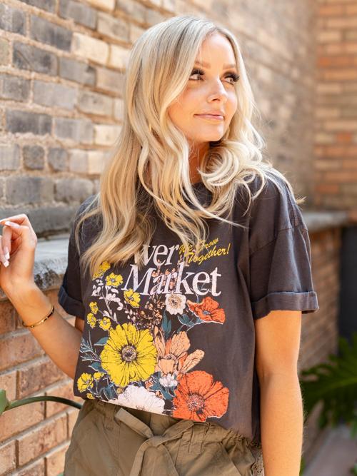 Flower Market Graphic Tee