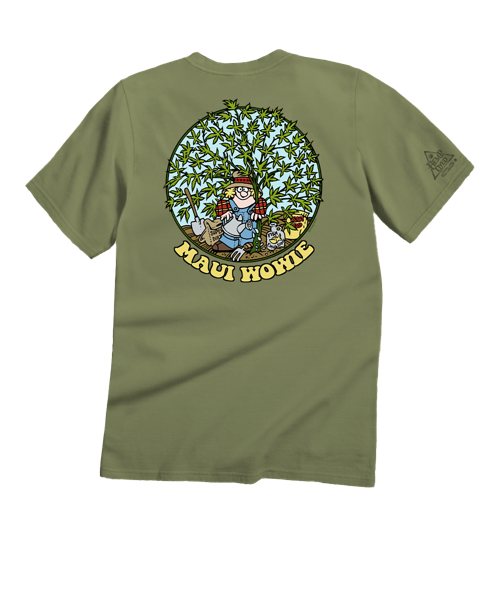 Maui Wowie - Hemp Dyed Short Sleeve Crewneck T-Shirt