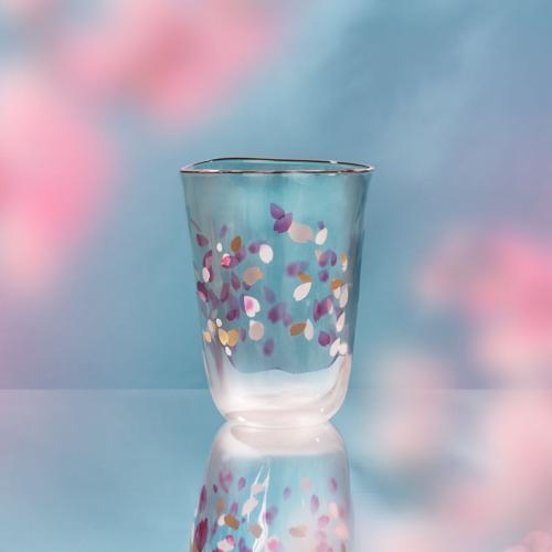 Tebineri Haruiro Sakura Tumbler Glass