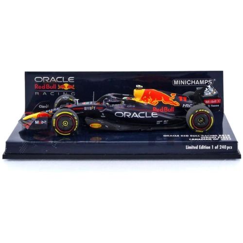 Red Bull Racing F1 Sergio "Checo" Perez RB18 #11 Canadian GP 1:43 Model Car - Minichamps