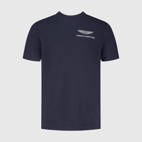 Aston Martin F1 Lance Stroll Lifestyle T-Shirt - Navy