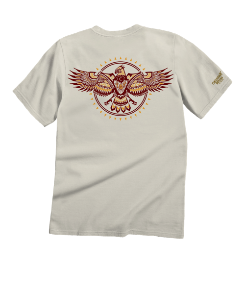 Desert Guardian - Coconut Dyed Short Sleeve Crewneck T-Shirt