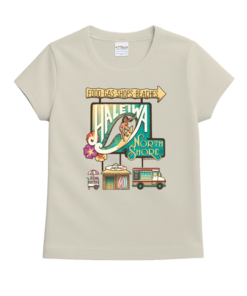 Haleiwa Activities - Coconut Dyed Short Sleeve Crewneck T-Shirt