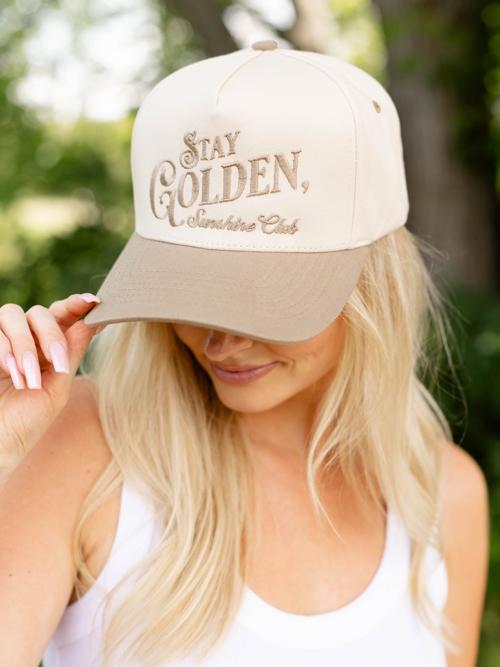 Stay Golden Sunshine Club Trucker Hat