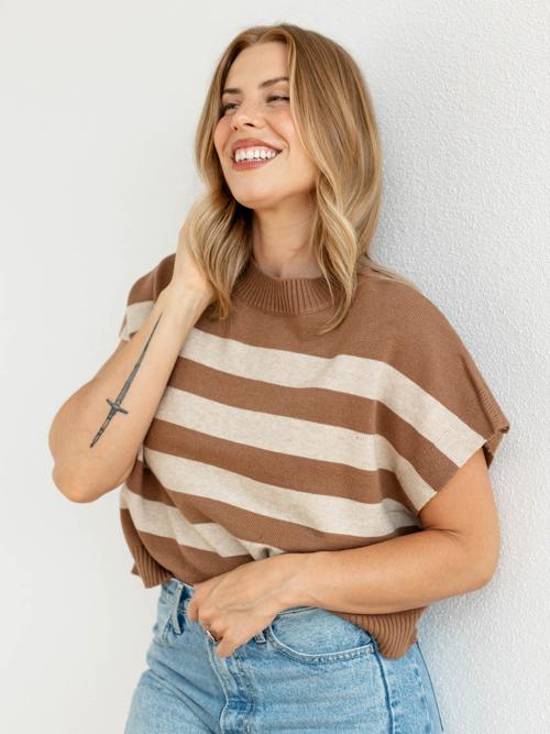 PINCH Stripe Sweater Vest
