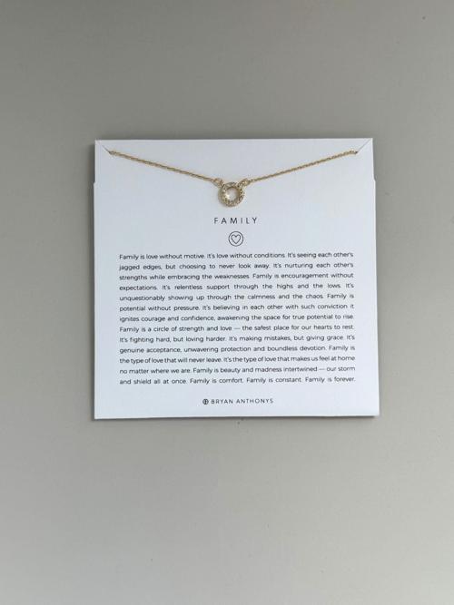 Bryan Anthony Family Necklace