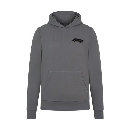 Formula 1 Tech Relaxed Fit Boucle Hoodie - Grey/White