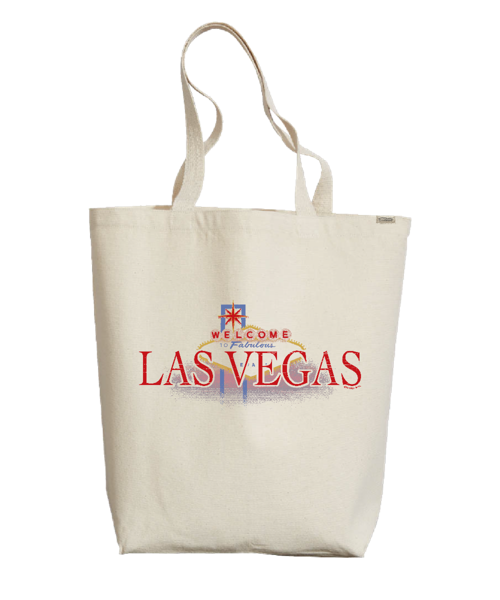 Las Vegas Sign - Natural Bags