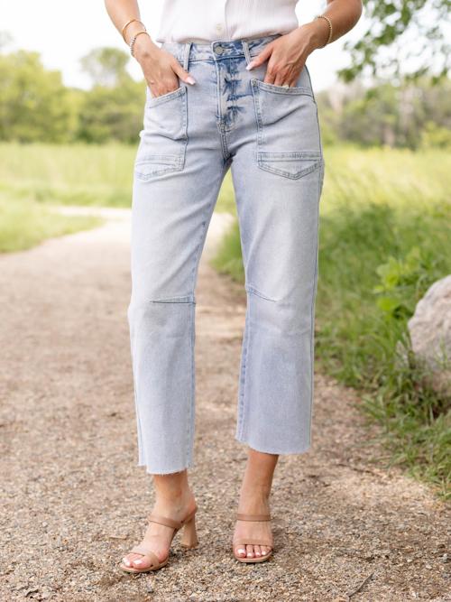 VERVET Heroine High Rise Baggy Straight