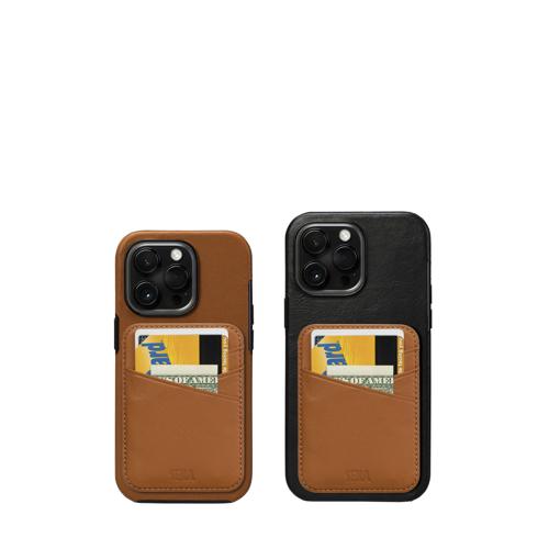 The Switch 4-in-1 Leather Phone Case - Wallet, Kickstand & Loop for iPhone , 14 Plus / Brownat Holtz Leather