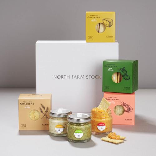 Hokkaido Dips and Crackers Gift Set (7 Pieces, 7 Flavors)