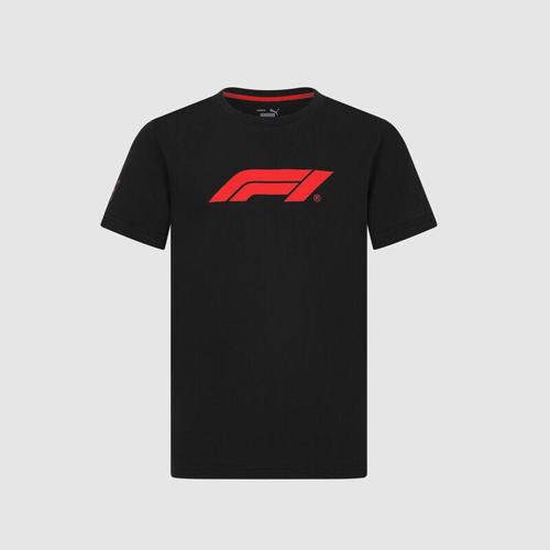 Formula 1 Tech Collection F1 Kids Logo T-Shirt - Youth Black/Red