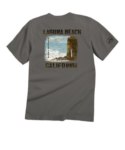 Pirates Tower - Crater Dyed® Short Sleeve Crewneck T-Shirt