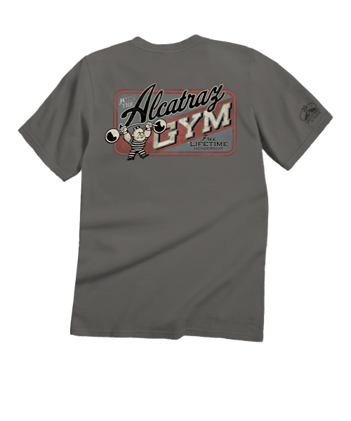 Alcatraz Gym - Crater Dyed® Short Sleeve Crewneck T-Shirt