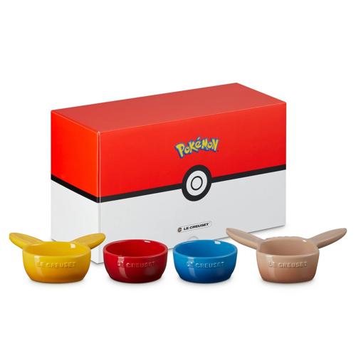 Pokémon Le Creuset Mini Bowl (4 Pieces)