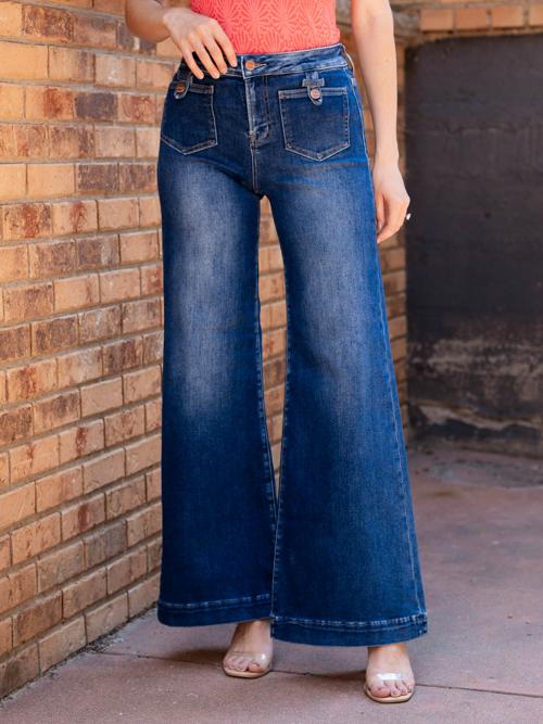 RISEN Dark Mid Rise Patch Pocket