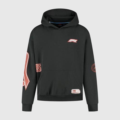 Formula 1 Tech Legacy Graphic Hoodie - Black