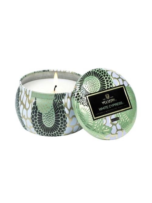 Voluspa White Cypress Mini Tin