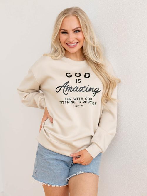 God Is Amazing Pullover