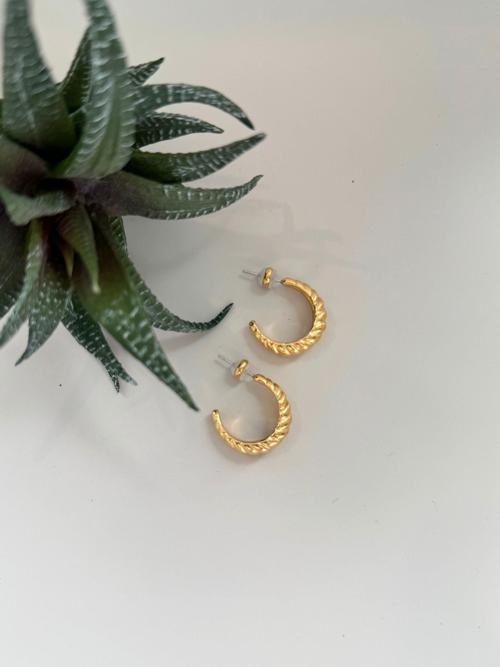 Brenda Grands Braided Hoops