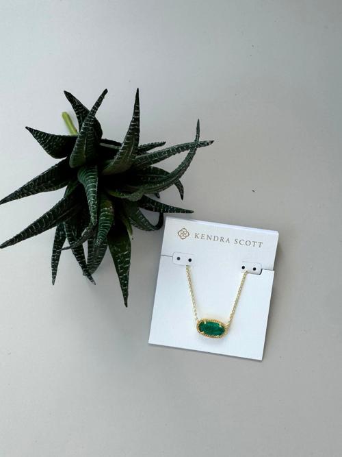 Kendra Scott Elisa Necklace - Gold London Blue