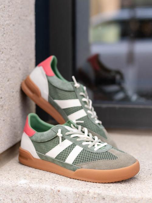 Steve Madden Verdict Sneaker - Green Multi