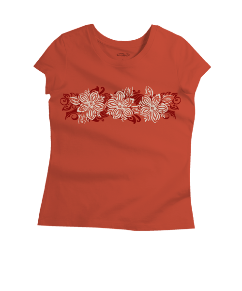 Nani Walei - Paprika Short Sleeve Pima T-Shirt