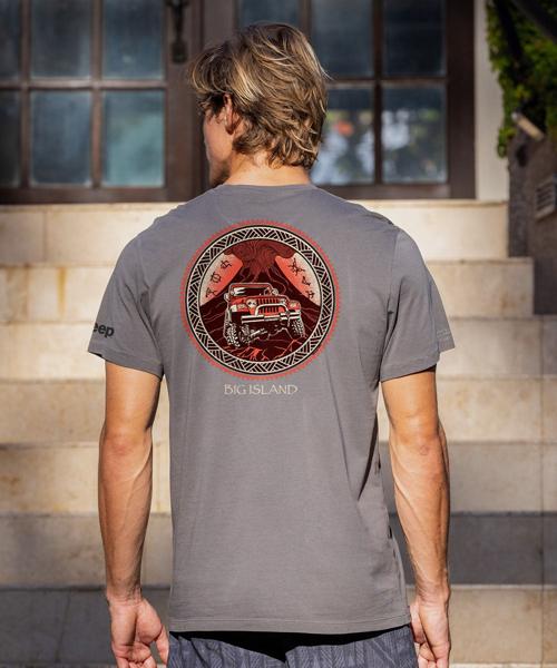 Jeep Volcano - Smoke Short Sleeve Pima T-Shirt