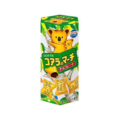 Lotte Koala March Chocolate Crispy Cookies (1 Box)
