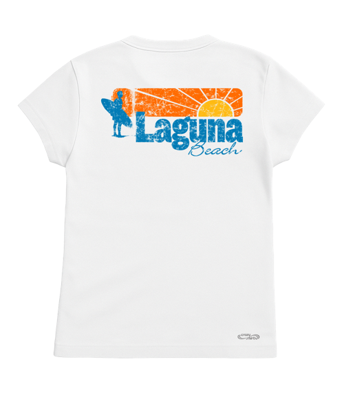 Sun Surf - White Short Sleeve Crewneck T-Shirt