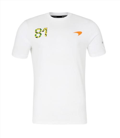 McLaren F1 Oscar Piastri Special Edition Australia T-Shirt- White