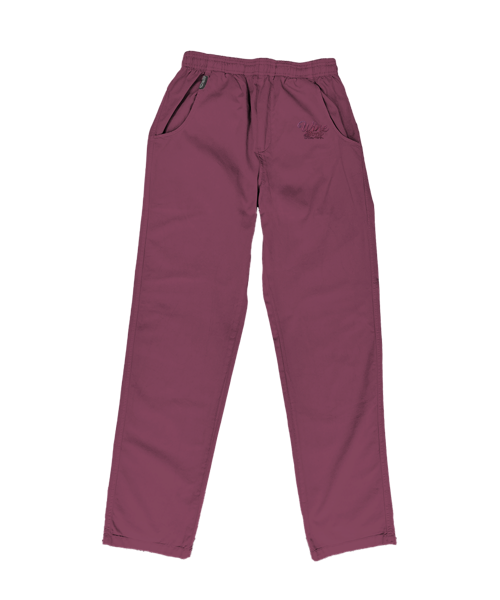 Wine Dyed Twill Pants
