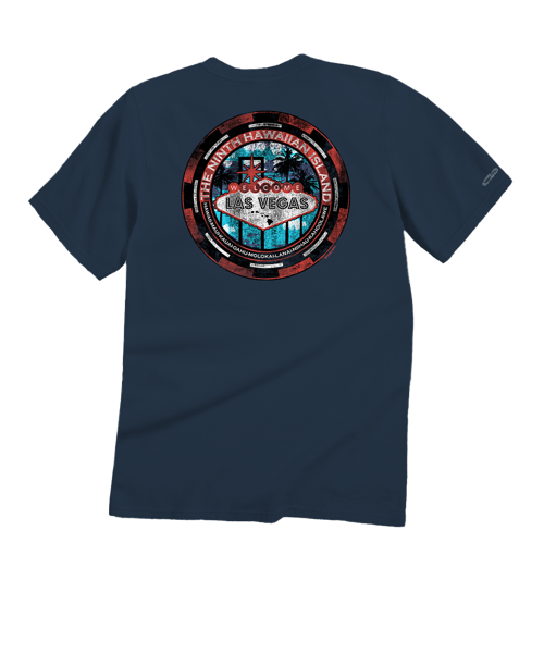 The Ninth Chip - Navy Short Sleeve Crewneck T-Shirt