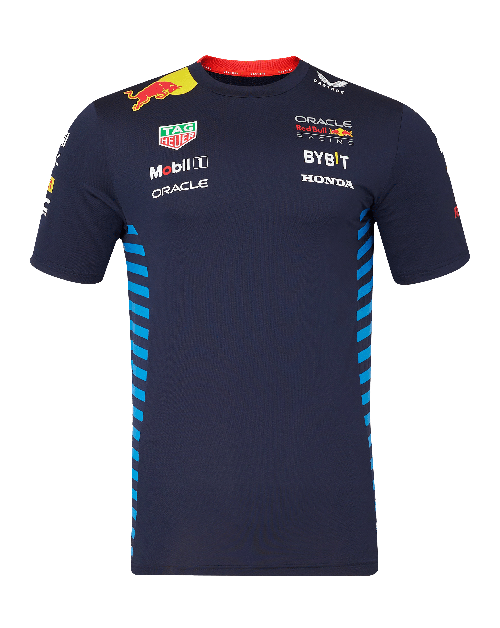 Red Bull Racing F1 Men's 2024 Team T-Shirt- Navy