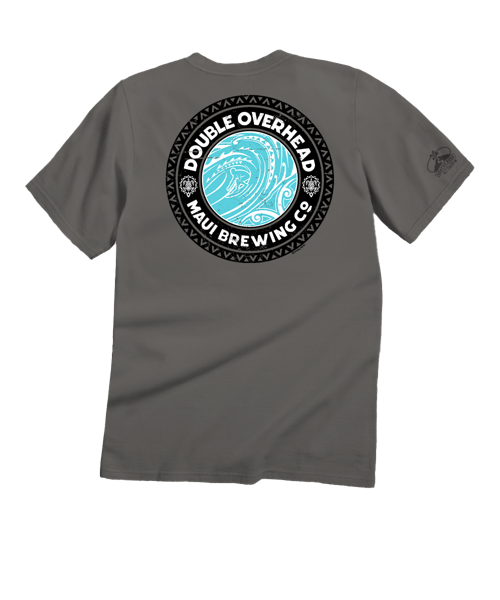 Maui Brewing Co. Double Overhead - Crater Dyed® Short Sleeve Crewneck T-Shirt