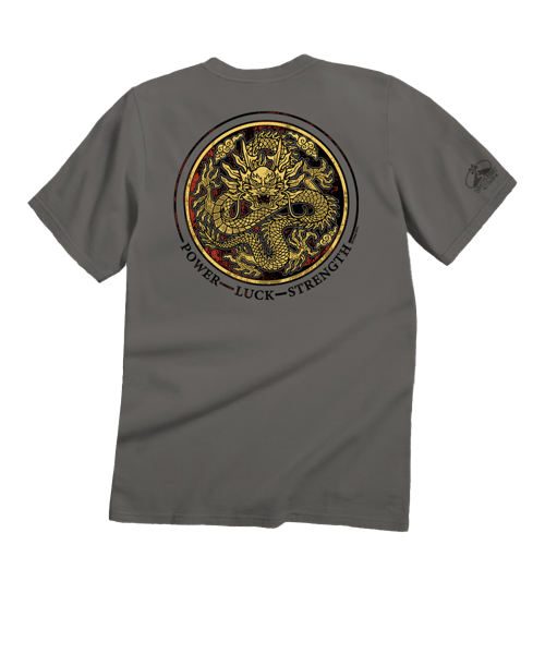 Golden Dragon - Crater Dyed® Short Sleeve Crewneck T-Shirt
