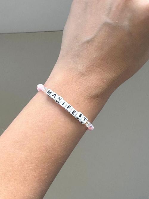 Little Words Project Manifest Bracelet