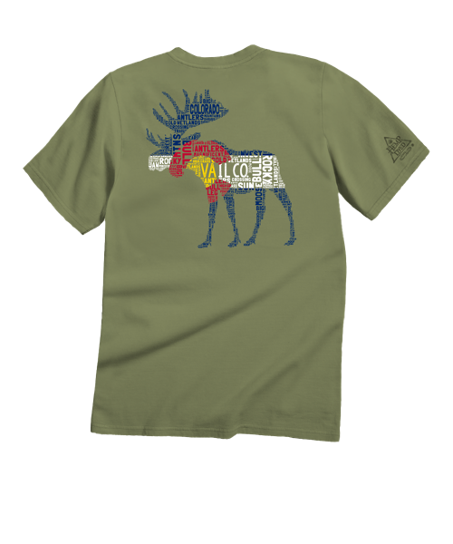 My Type Of Moose - Hemp Dyed Short Sleeve Crewneck T-Shirt