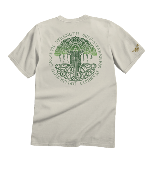 Banyan Tree - Coconut Dyed Short Sleeve Crewneck T-Shirt