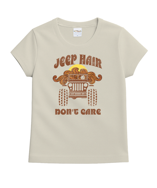 Jeep Hair Don't Care - Coconut Dyed Short Sleeve Crewneck T-Shirt