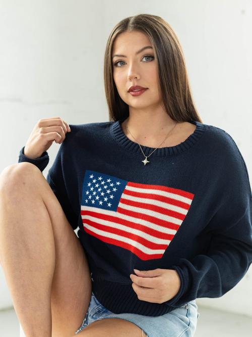 Z Supply Sienna Patriot Sweater