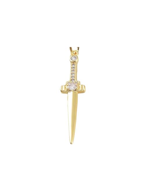 Farrah B Pave Sword Charm