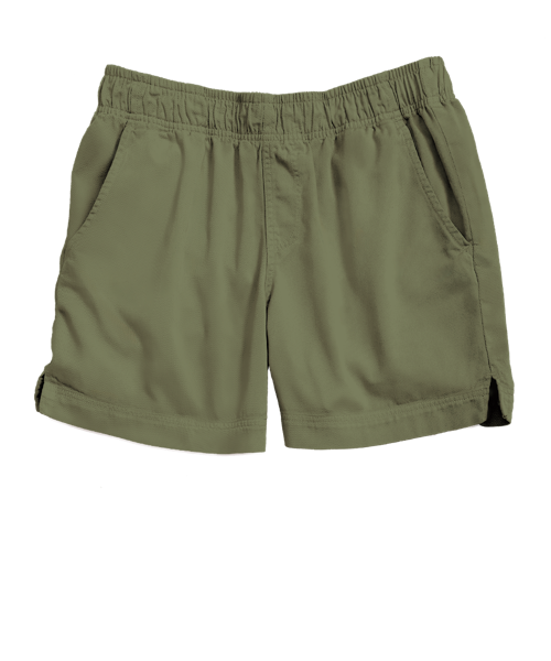 Sage Green Shoreline Twill Shorts