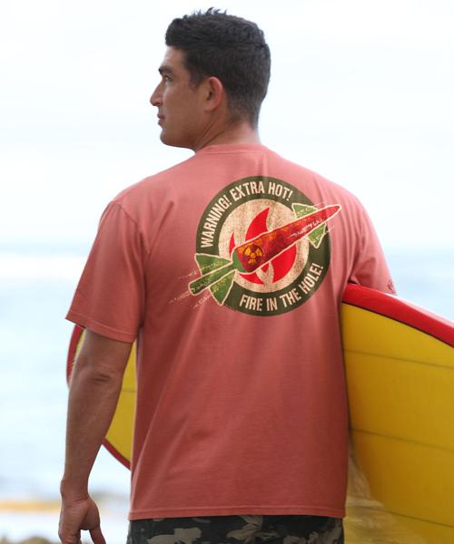 Fire In The Hole - Chile Dyed Short Sleeve Crewneck T-Shirt