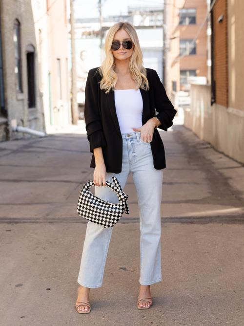 Classic Shawl Lapel Blazer