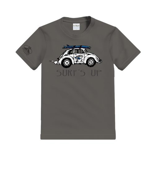 Volkswagen Surfs Up Sharka™ - Crater Dyed® Short Sleeve Crewneck T-Shirt